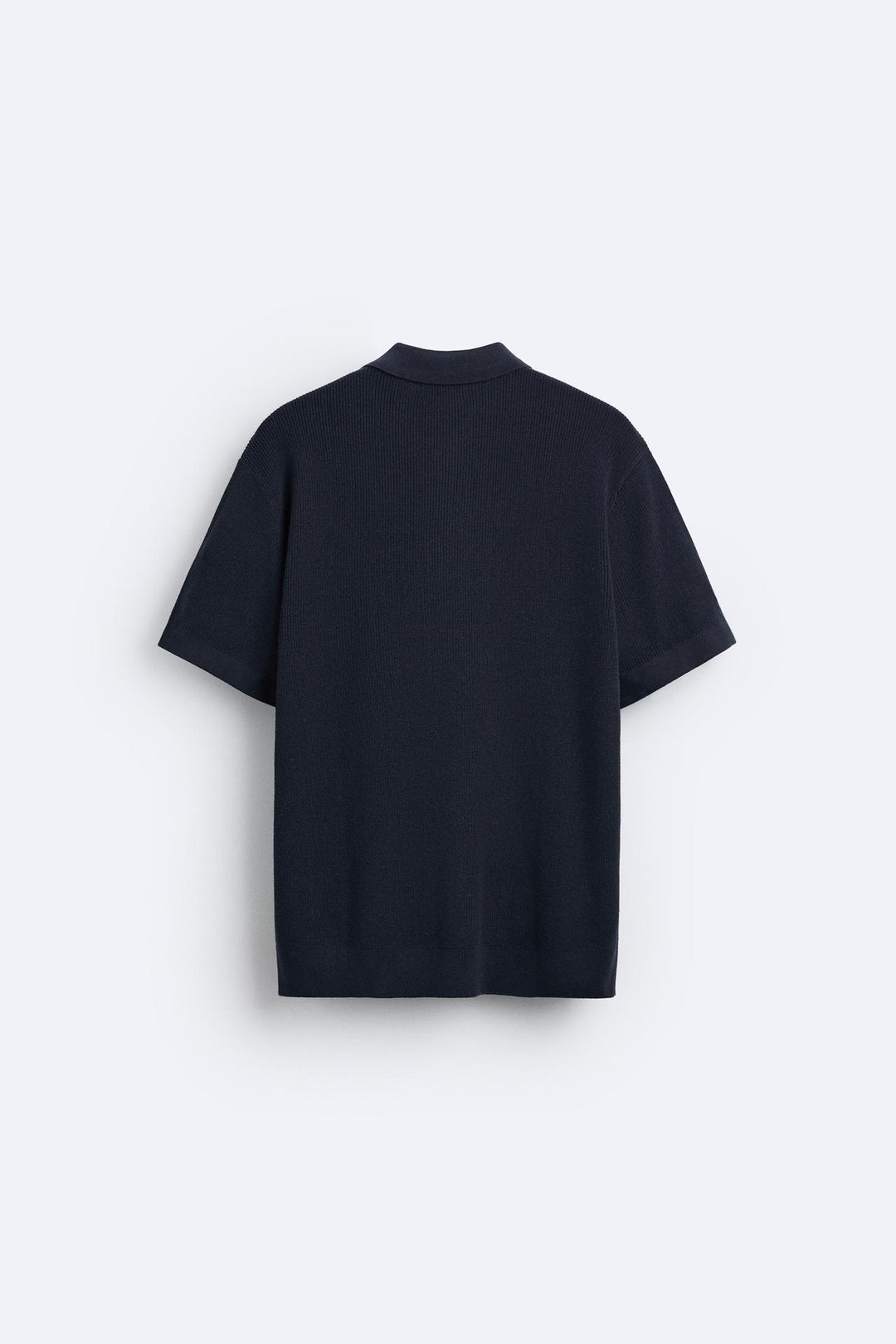 Polo en tricot élégant avec zip