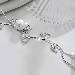 Collier Vintage À Feuilles