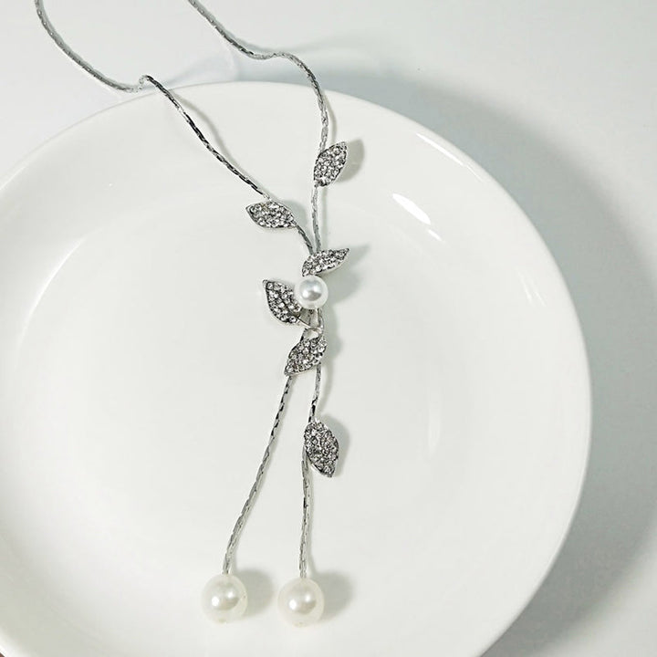 Collier Vintage À Feuilles