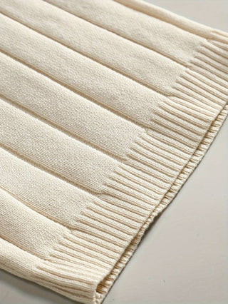 Chemise tricotée élégante à manches courtes