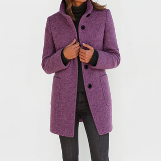 VAYADÉ PARIS | Éléonore Manteau en laine à coupe midi