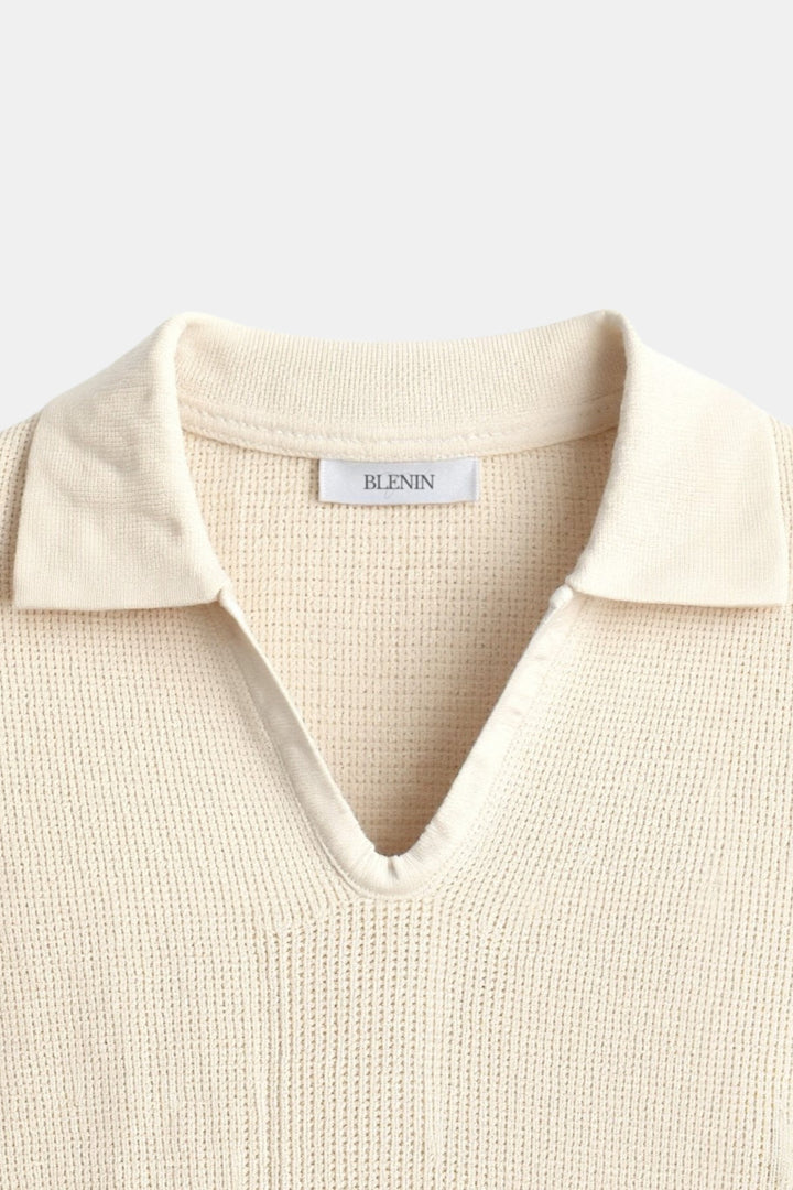 Polo pour hommes à rayures avec manches courtes – Intemporel &amp;amp; Polyvalent