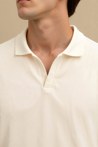 Polo pour Hommes en Beige – Élégant &amp; Intemporel