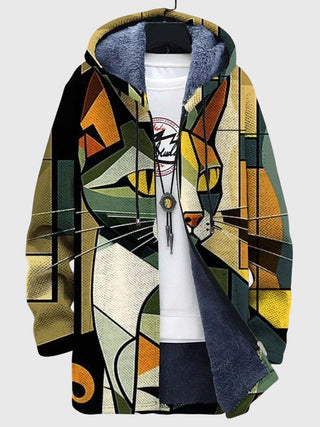 Anna - Veste avec Imprimé Artistique