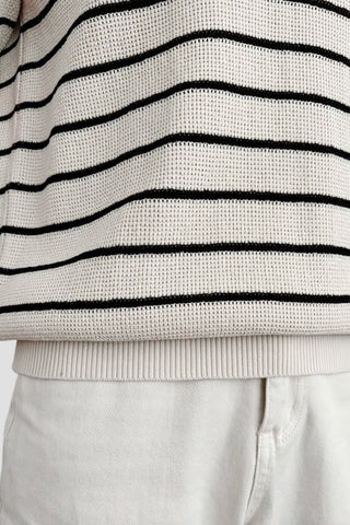 Polo pour hommes à rayures avec manches courtes – Intemporel &amp;amp; Polyvalent
