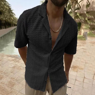 Luca | Chemise Aérée avec Vibes Rétro &amp; Flair Moderne