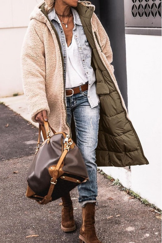 Sasha | Manteau Réversible Élégant