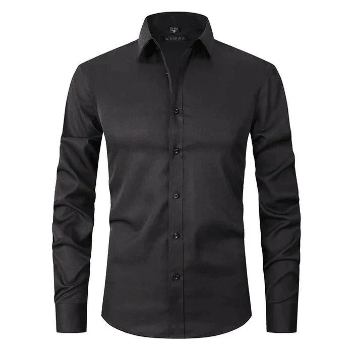 Braony | Chemise à manches longues classique pour hommes avec coupe moderne Slim-Fit