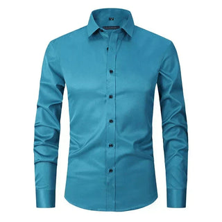 Braony | Chemise à manches longues classique pour hommes avec coupe moderne Slim-Fit