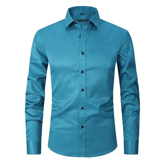 Braony | Chemise à manches longues classique pour hommes avec coupe moderne Slim-Fit