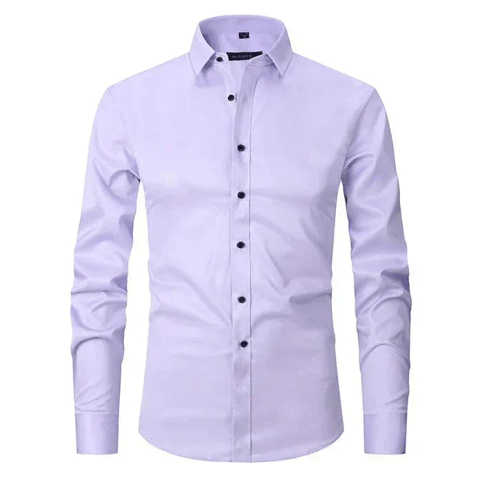 Braony | Chemise à manches longues classique pour hommes avec coupe moderne Slim-Fit