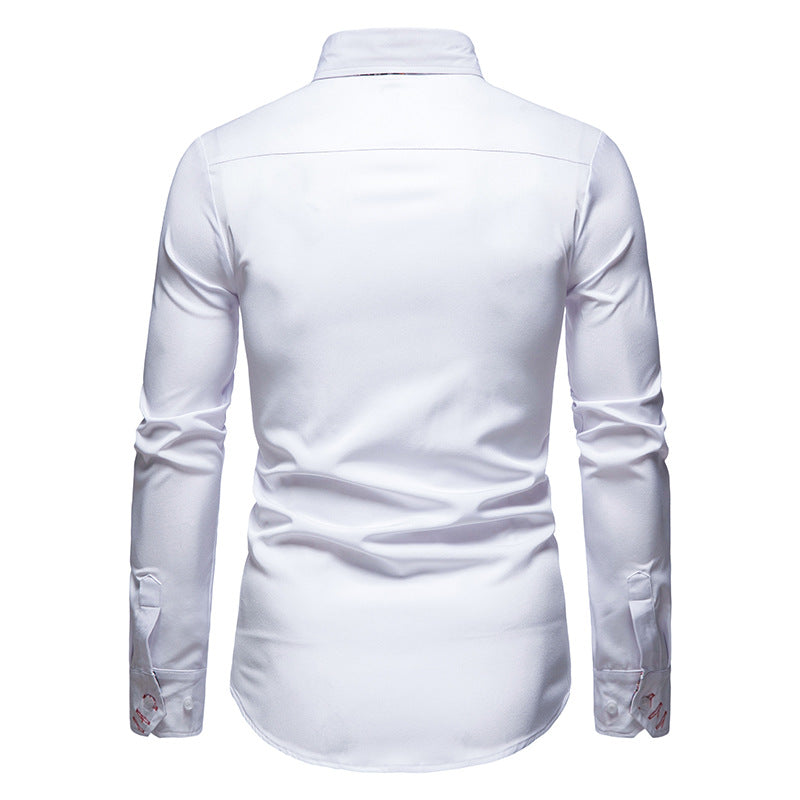 Magnus | Chemise pour Homme avec Accents Paisley