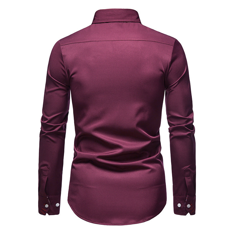 Magnus | Chemise pour Homme avec Accents Paisley