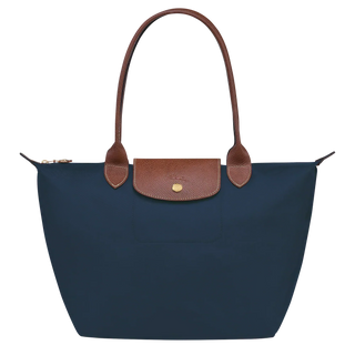 Madeleine | Sac cabas pliable moyen bleu marine