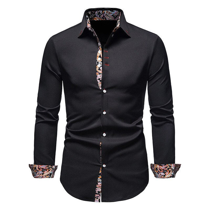 Magnus | Chemise pour Homme avec Accents Paisley