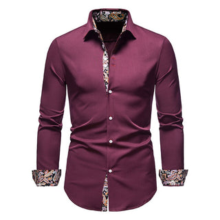 Magnus | Chemise pour Homme avec Accents Paisley