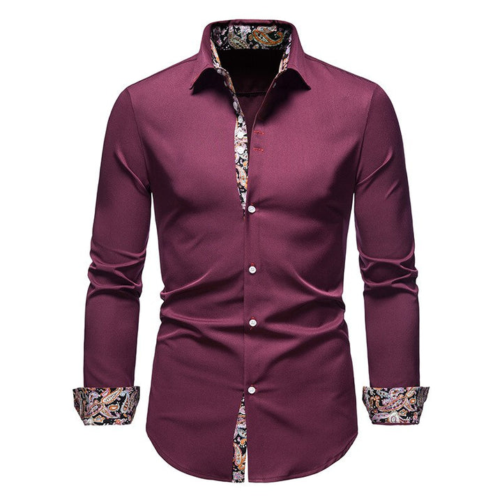 Magnus | Chemise pour Homme avec Accents Paisley