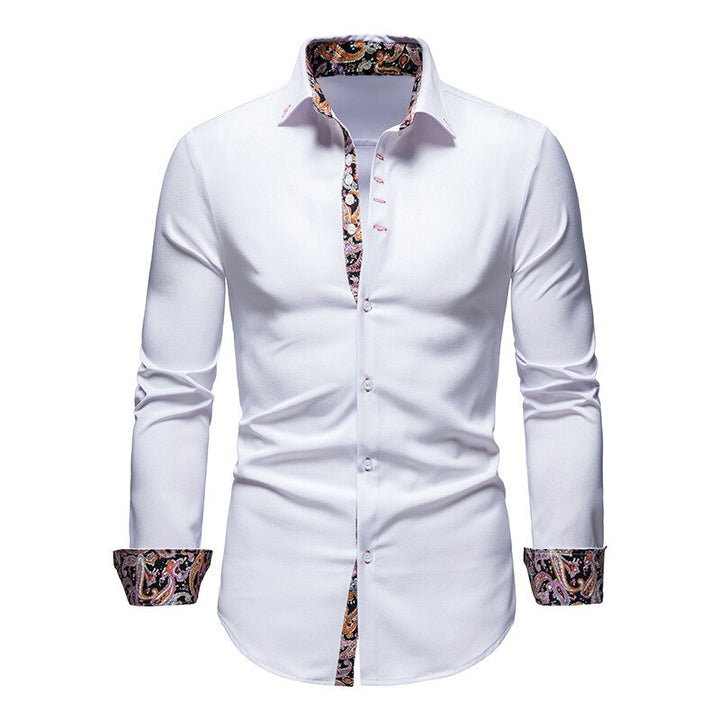 Magnus | Chemise pour Homme avec Accents Paisley