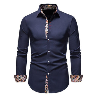 Magnus | Chemise pour Homme avec Accents Paisley