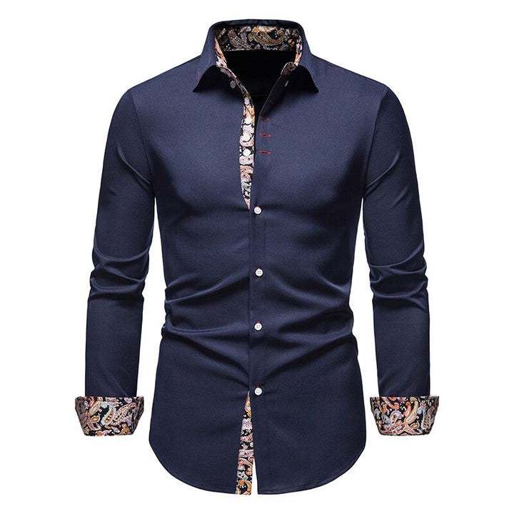 Magnus | Chemise pour Homme avec Accents Paisley