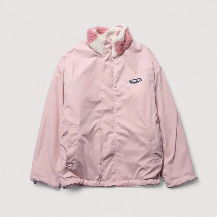 Florence | Veste réversible à motif cœur