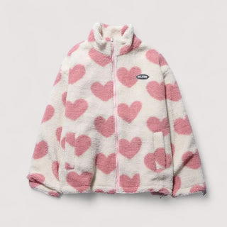Florence | Veste réversible à motif cœur