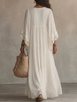 Chantal | Robe maxi en dentelle