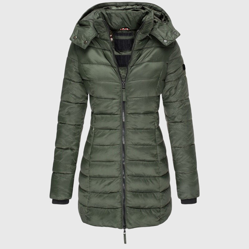 Elise - Manteau Long en Duvet