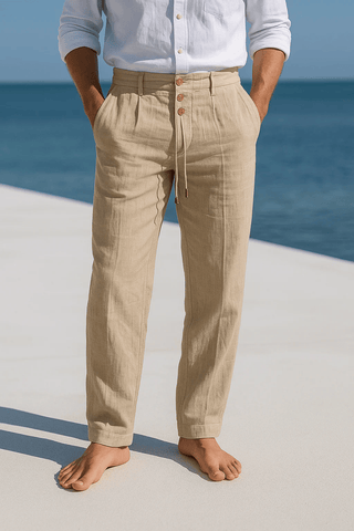 Gérard | Pantalon en lin classique