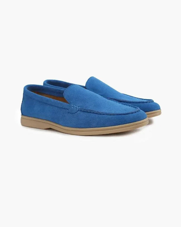 Mocassins en daim haut de gamme Old Money