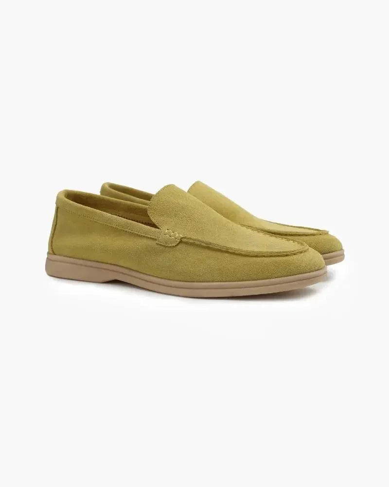 Mocassins en daim haut de gamme Old Money